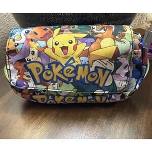 Pokemon Pencil Case Make Up Bag Wallet New
